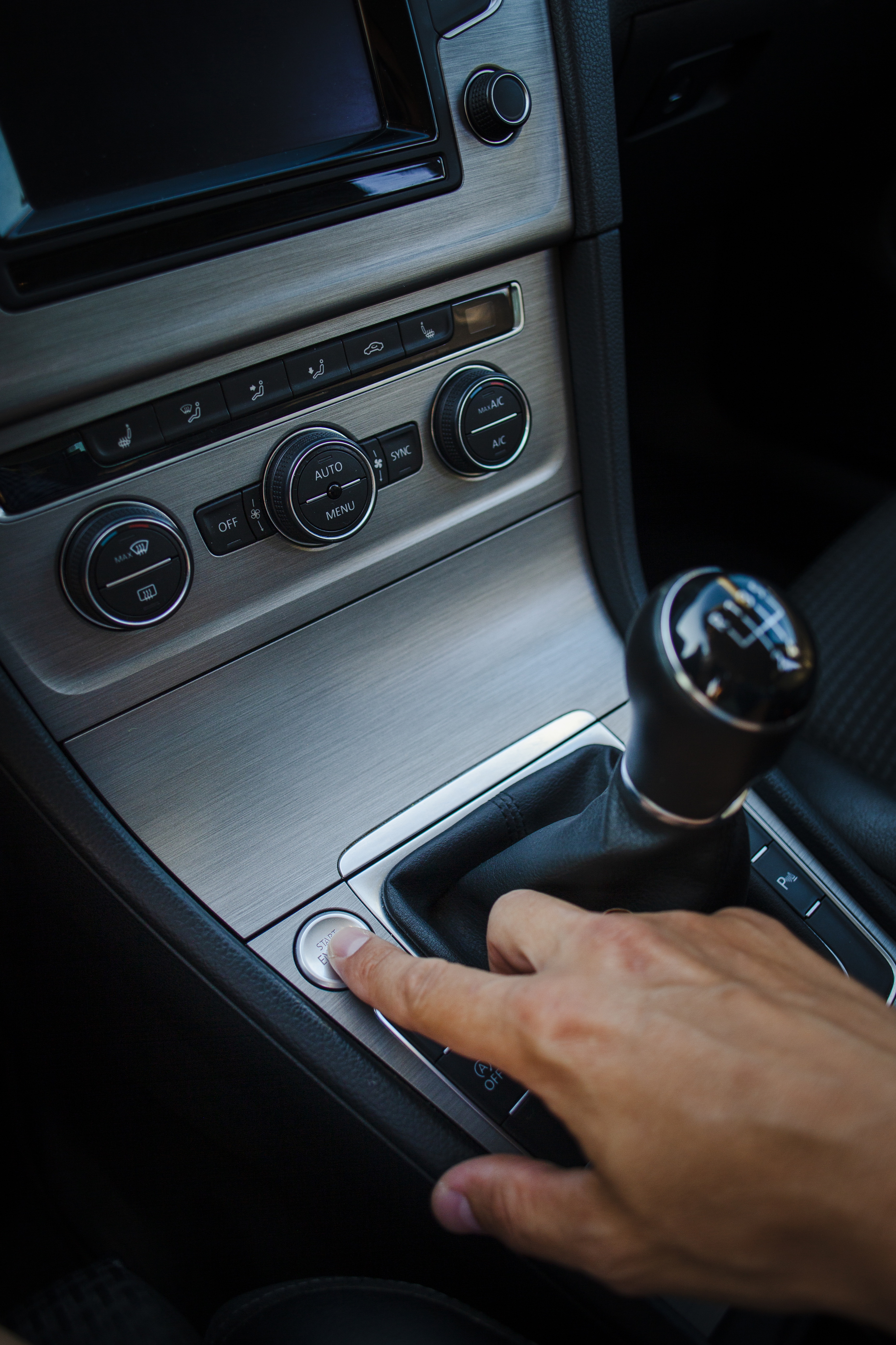 Push to start button